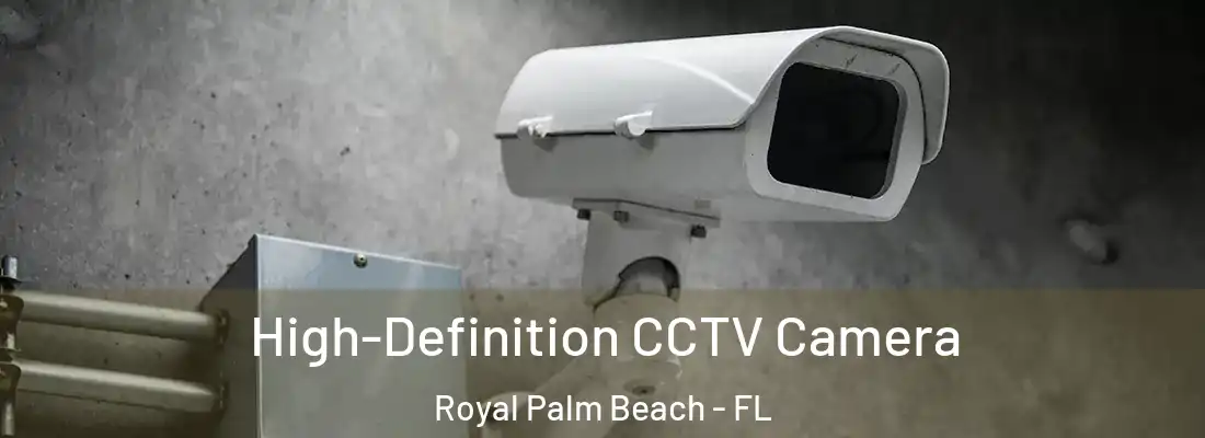  High-Definition CCTV Camera Royal Palm Beach - FL