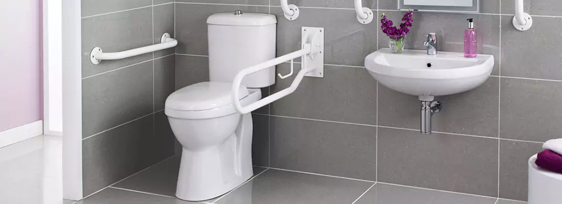 Modern Handicap Bathroom Solutions with Safety Features in Royal Palm Beach, FL